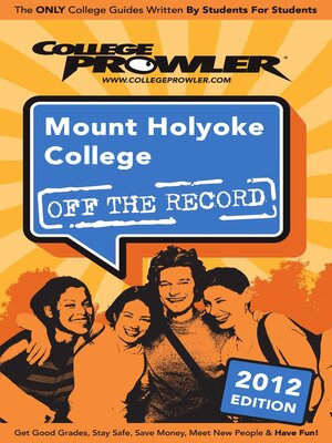 cover image of Mount Holyoke College 2012